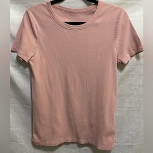 A New Day Ribbed Crewneck T-shirt